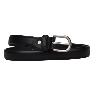 Cintura Sottile (2,4 cm) Farba opasku: čierna