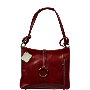 Talianská kožená kabelka Veroncia Rossa