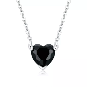Linda's Jewelry Strieborný náhrdelník Black Devil Ag 925/1000 INH204