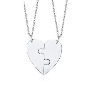 Linda's Jewelry Náhrdelník Srdce BFF chirurgická oceľ INH214