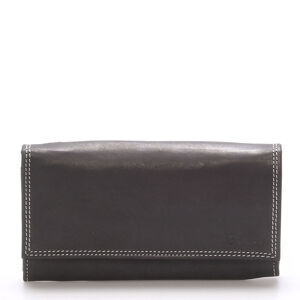 Dámska kožená peňaženka čierna - Delami Guara