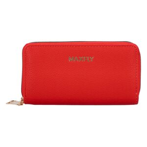 Dámska veľká peňaženka svetlo červená - MaxFly Irsena