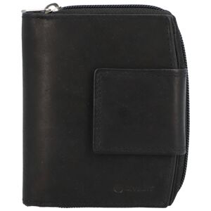 Dámska kožená peňaženka čierna - Diviley Enema