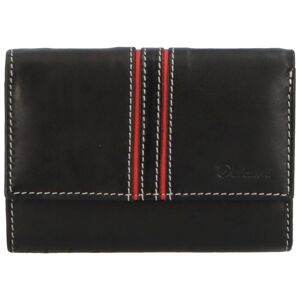 Dámska kožená peňaženka čierna - Delami Elaya