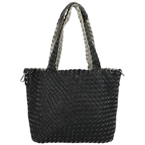 Dámska kabelka cez rameno čierno/šedá - Paolo bags Ukina