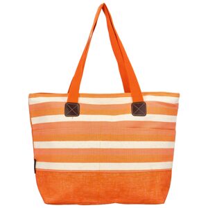Látková plážová taška oranžová - Coveri Jelena