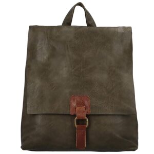 Štýlový dámsky kabelko-batôžtek tmavo zelený - Coveri Belinda