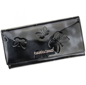 Dámska kožená peňaženka čierna - Gregorio Ivonetia