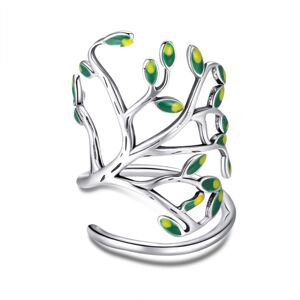 Linda's Jewelry Strieborný prsteň Strom Života Ag 925/1000 IPR072 Veľkosť: Univerzálna