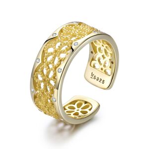 Linda's Jewelry Strieborný prsteň Midasův Kvet Ag 925/1000 IPR073 Veľkosť: Univerzálna