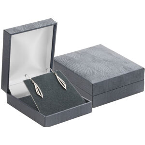 JKBOX Luxusná koženková čierna krabička na malú sadu šperkov IK033-SAM Značka: Linda's Jewelry