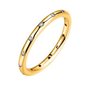 Linda's Jewelry Strieborný prsteň Simple Elegance Ag 925/1000 IPR020-8 Veľkosť: 56
