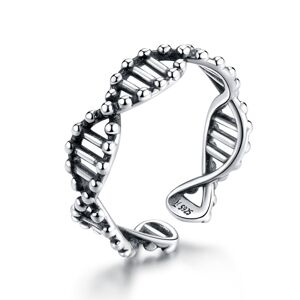 Linda's Jewelry Strieborný prsteň DNA Ag 925/1000 IPR086 Veľkosť: Univerzálna