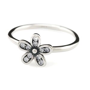 Linda's Jewelry Strieborný prsteň Daisy Flower Ag 925/1000 IPR007-8 Veľkosť: 56