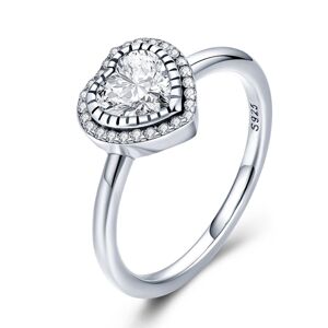 Linda's Jewelry Strieborný prsteň Darling Love Ag 925/1000 IPR038-6 Veľkosť: 52