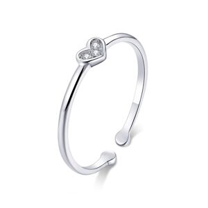 Linda's Jewelry Strieborný prsteň Love You Ag 925/1000 IPR040 Veľkosť: Univerzálna