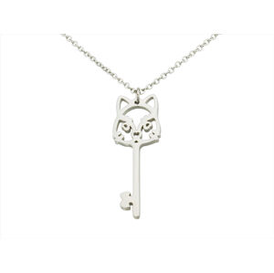 Linda's Jewelry Náhrdelník Mačacie Kľúč chirurgická oceľ INH008