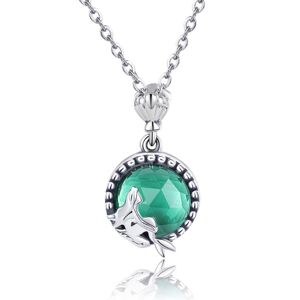 Linda's Jewelry Strieborný náhrdelník Mermaid Ag 925/1000 INH040