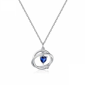 Linda's Jewelry Strieborný náhrdelník Galaxy Ag 925/1000 INH068