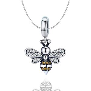 Linda's Jewelry Strieborný náhrdelník Pilná Včelka Ag 925/1000 INH087