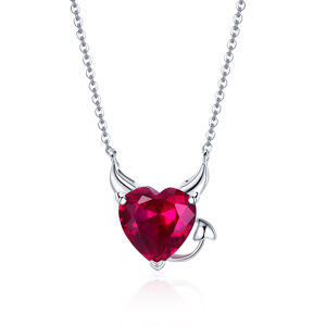 Linda's Jewelry Strieborný náhrdelník Zvodná Ďáblice Ag 925/1000 INH089