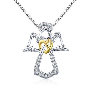 Linda's Jewelry Strieborný náhrdelník Anjel Pána Ag 925/1000 INH092