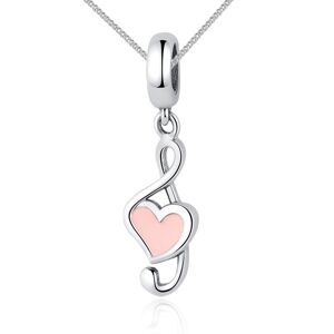 Linda's Jewelry Strieborný náhrdelník Láska k Hudbe Ag 925/1000 INH112