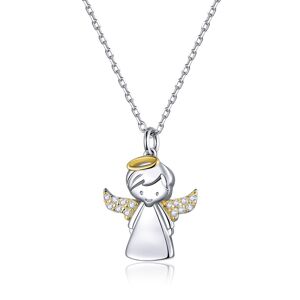 Linda's Jewelry Strieborný náhrdelník Anjel Strážny INH142
