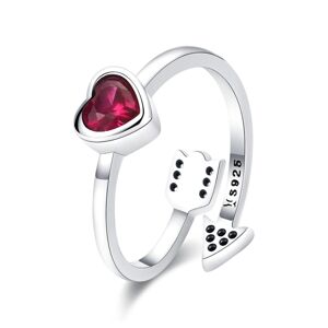 Linda's Jewelry Strieborný prsteň Šíp lásky IPR104-UNI Veľkosť: Univerzálna