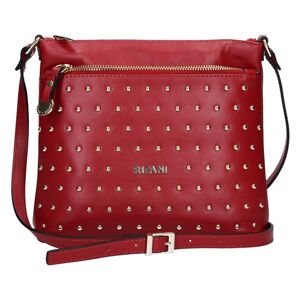 Dámska kožená kabelka Ripani Ember - červená