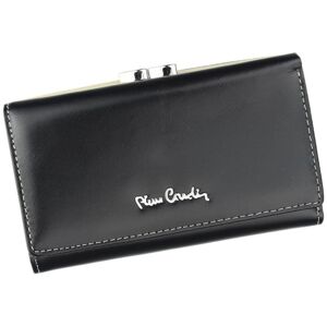 Dámska kožená peňaženka Pierre Cardin Molna - čierna
