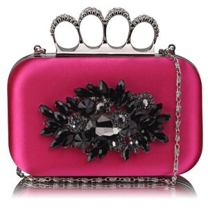 Dámska listová kabelka LS Fashion Crystal- ružová