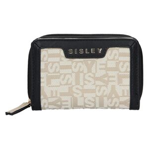 Dámska peňaženka Sisley Glory - čierno-béžová