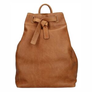 Dámsky kožený batoh Facebag Elma - hnedá