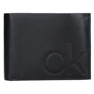 Pánska kožená peňaženka Calvin Klein Phillip - čierna
