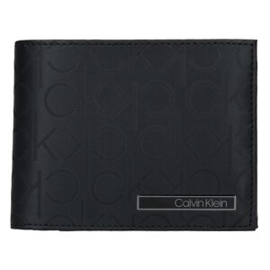 Pánska kožená peňaženka Calvin Klein Sven - čierna