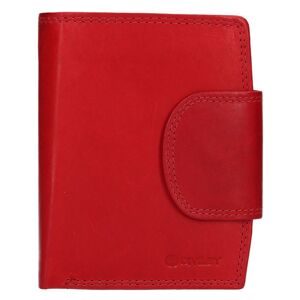 Pánska kožená peňaženka Diviley Luiss - červená