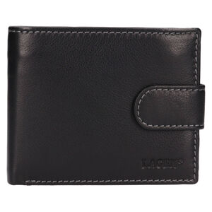 Pánska kožená peňaženka Lagen Denny - čierna