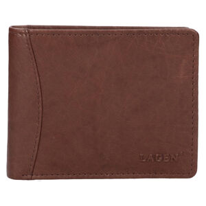 Pánska kožená peňaženka Lagen Palleto - hnedá