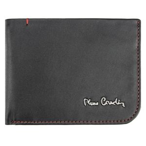 Pánska kožená peňaženka Pierre Cardin Hauk - čierno-červená