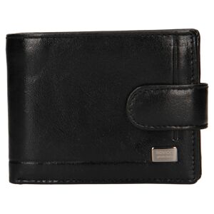 Pánska kožená peňaženka Rovicky Fabio - čierna