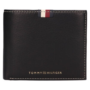 Pánska kožená peňaženka Tommy Hilfiger Fabian - čierna
