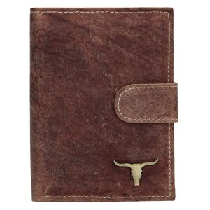 Pánska kožená peňaženka Wild Buffalo Don - hnedá