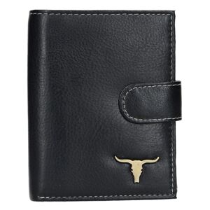 Pánska kožená peňaženka Wild Buffalo Marco - čierna